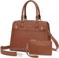 Keyli 2pcs Handbag Set for Women - Vegan Leather Tote and Wristlet