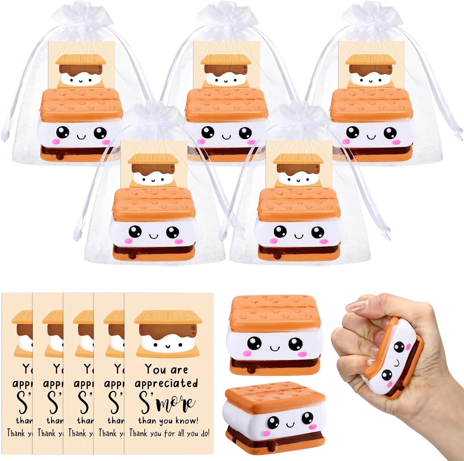 Inspirational Smore Stress Balls for Employee Appreciation Gifts