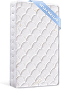 Mini Crib Mattress 38x24x4 in - Dual-Sided Firm Support for Mini Cribs