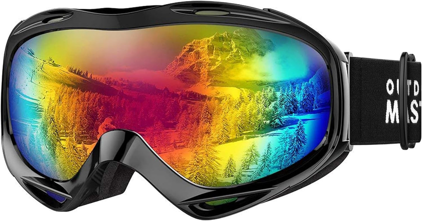 OutdoorMaster OTG Ski Goggles - 100% UV Protection