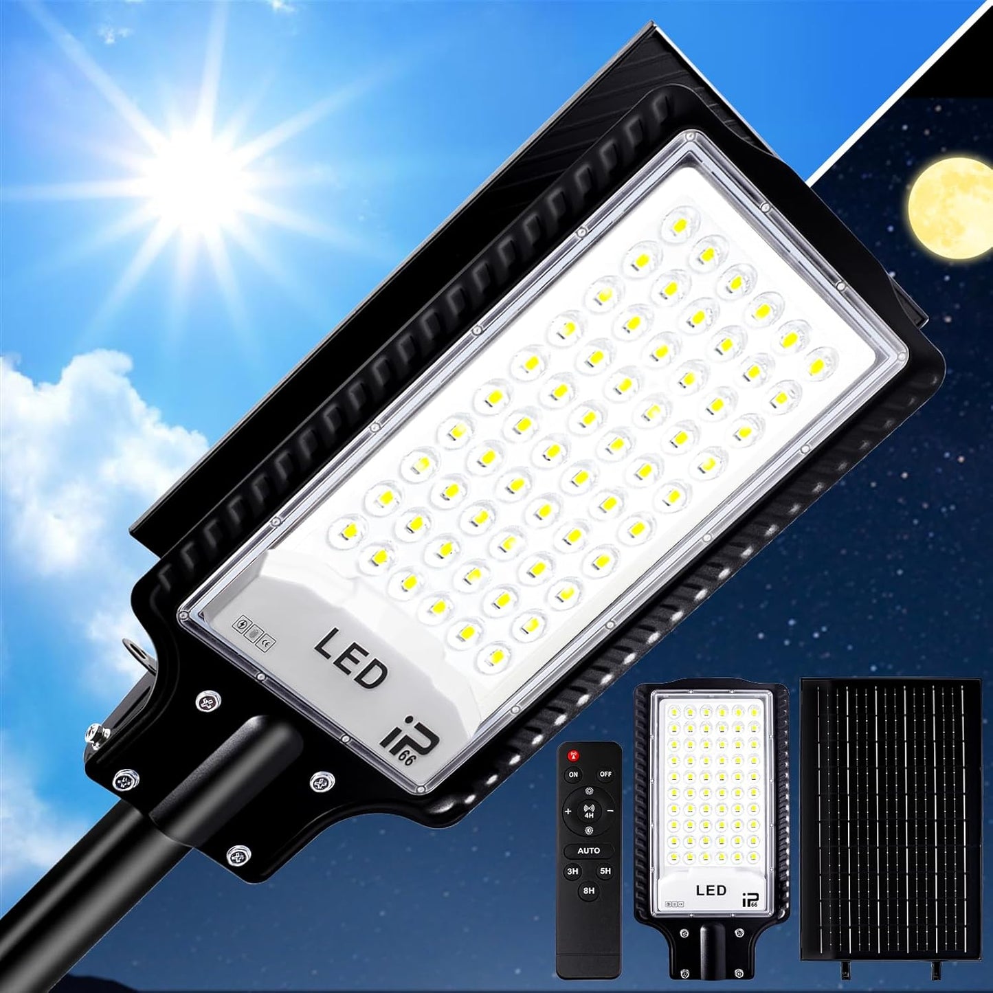 Eleganted Solar Lights Outdoor for Efficient Area Lighting