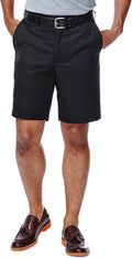 Haggar mens Cool 18 Classic Fit Expandable Waist Shorts - Regular
