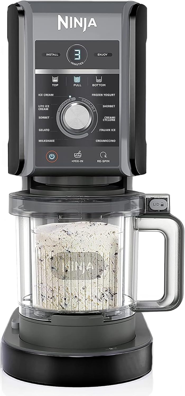 Ninja CREAMi Deluxe 11-in-1 Ice Cream Maker for Family Treats