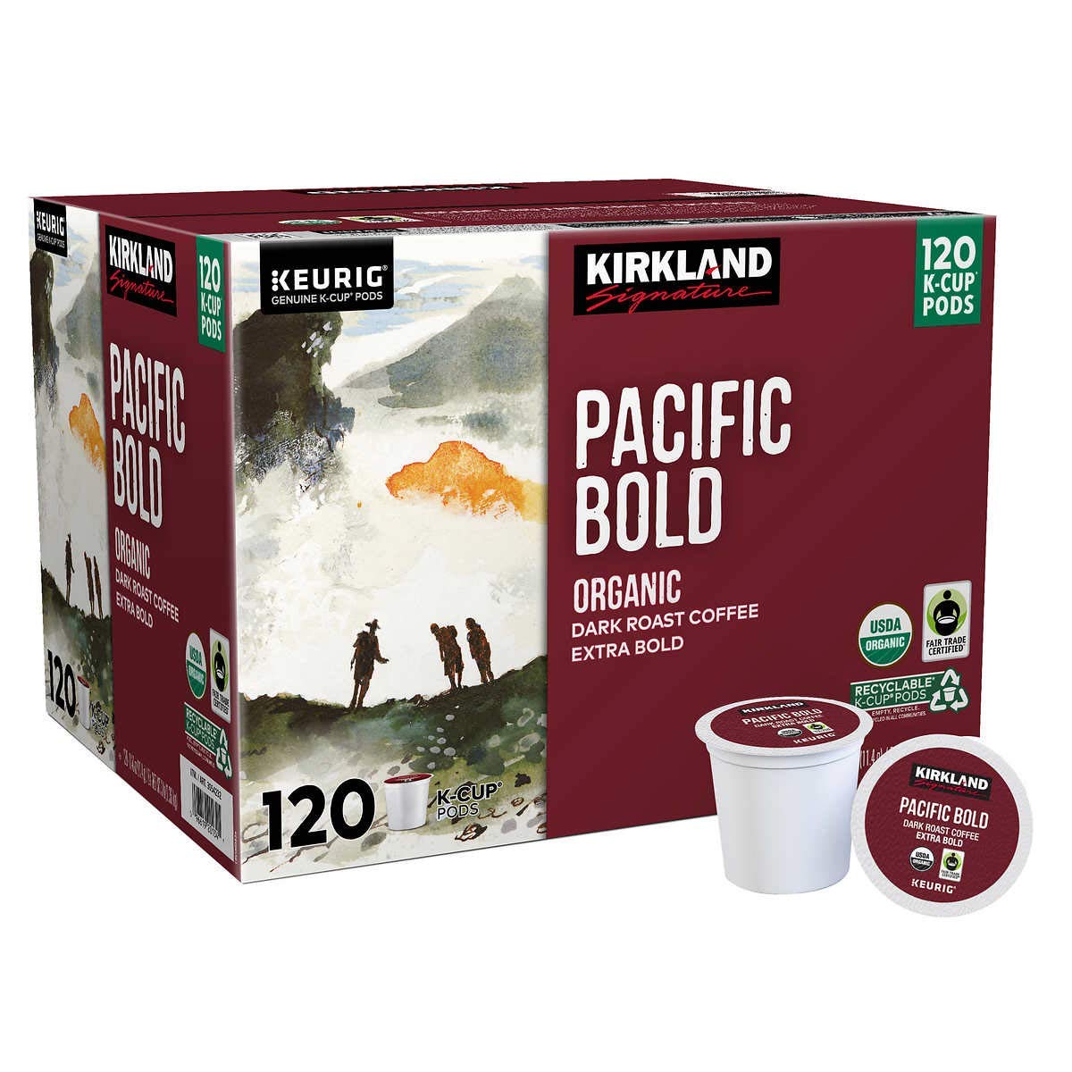 Kirkland Signature Coffee Organic Pacific Bold K-Cup Pods Review