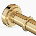 Gold Shower Curtain Rod by ZYRW - Adjustable & Durable