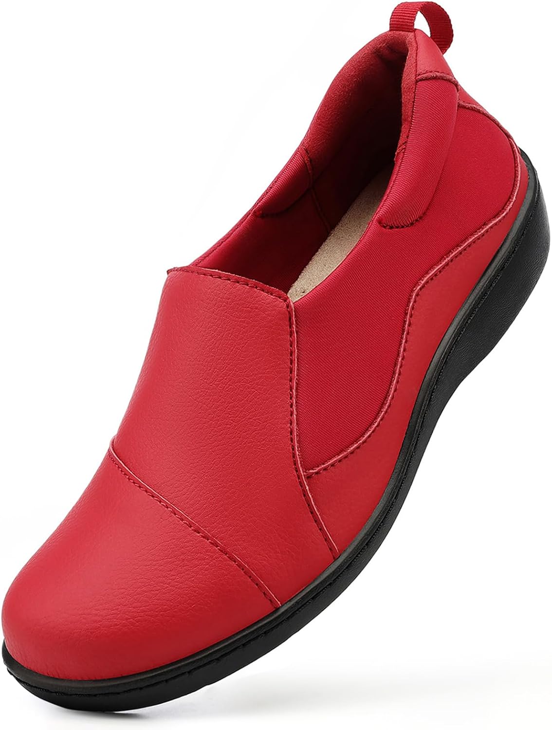 Women's Comfort Leather Loafers for Everyday Work and Casual Wear