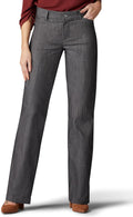Lee Womens Ultra Lux Comfort Flex Motion Trouser Pant - Regular Fit