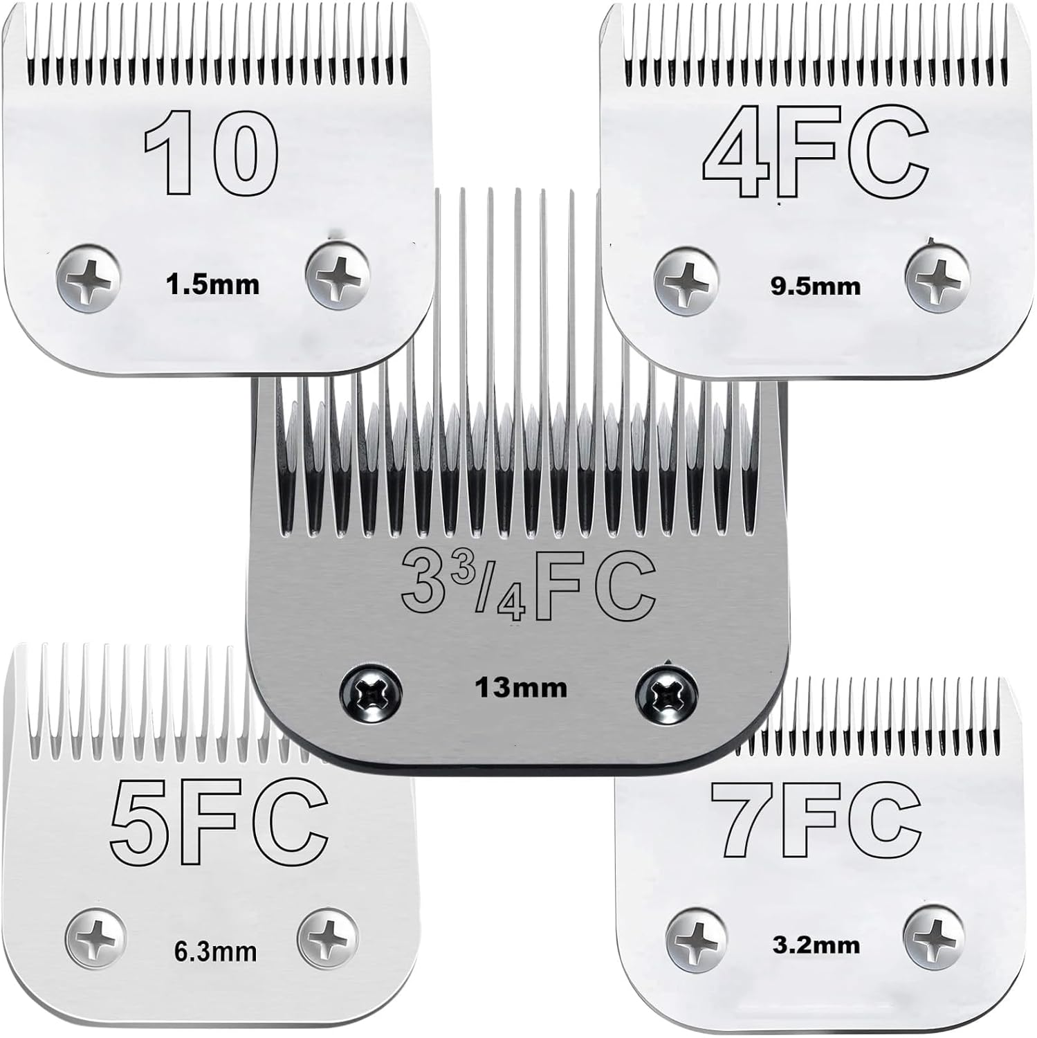 3FC 4FC 5FC 7FC 10# Blade Dog Grooming Compatible with Clippers
