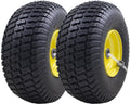 MARASTAR 15x6.00-6 Tire and Wheel Assembly 2 Pack - Easy Front