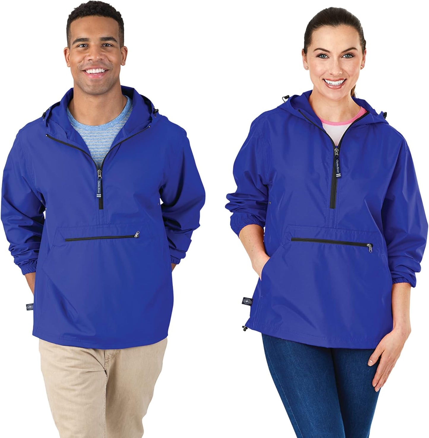 Pack-n-go Wind & Water-resistant Pullover for All Seasons