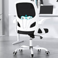 Home Desk Chair with Lumbar Support and Flip-Up Arms - Ergonomic