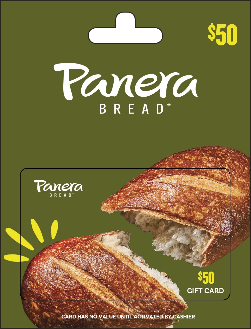 Panera Bread Gift Card $50 - Perfect for Food Lovers