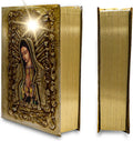 Catholic Spanish Bible with Virgen de Guadalupe Cover - Large Print