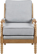Midcentury Modern Accent Chair Light Blue - Comfortable Classic Design