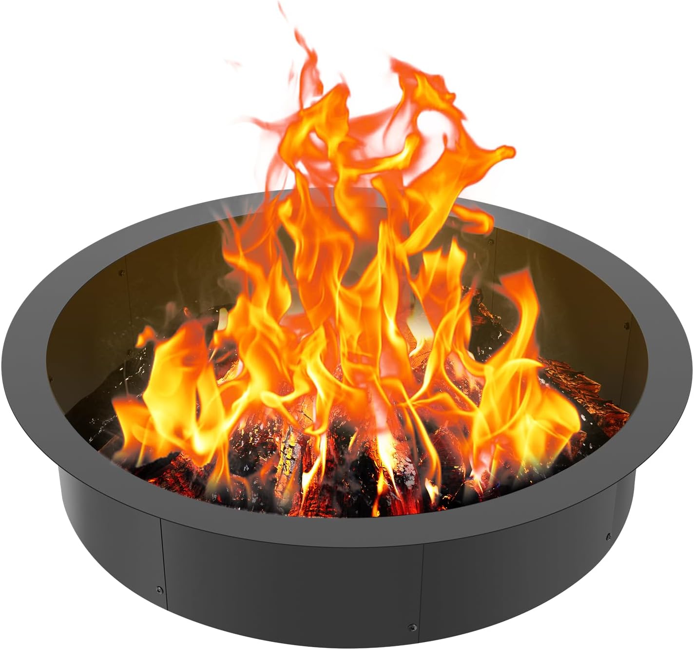 VEVOR Fire Pit Ring for Outdoor Camping and Bonfires