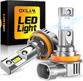 OXILAM H11 LED Bulbs 6500K - Ultra Bright Mini Halogen Replacement
