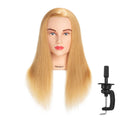 Hairingrid Mannequin Head 20-22 in Human Hair - Training Head