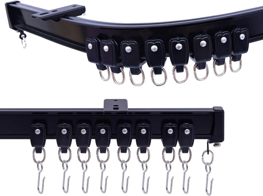 Flexible Ceiling Curtain Track for Room Divider and More