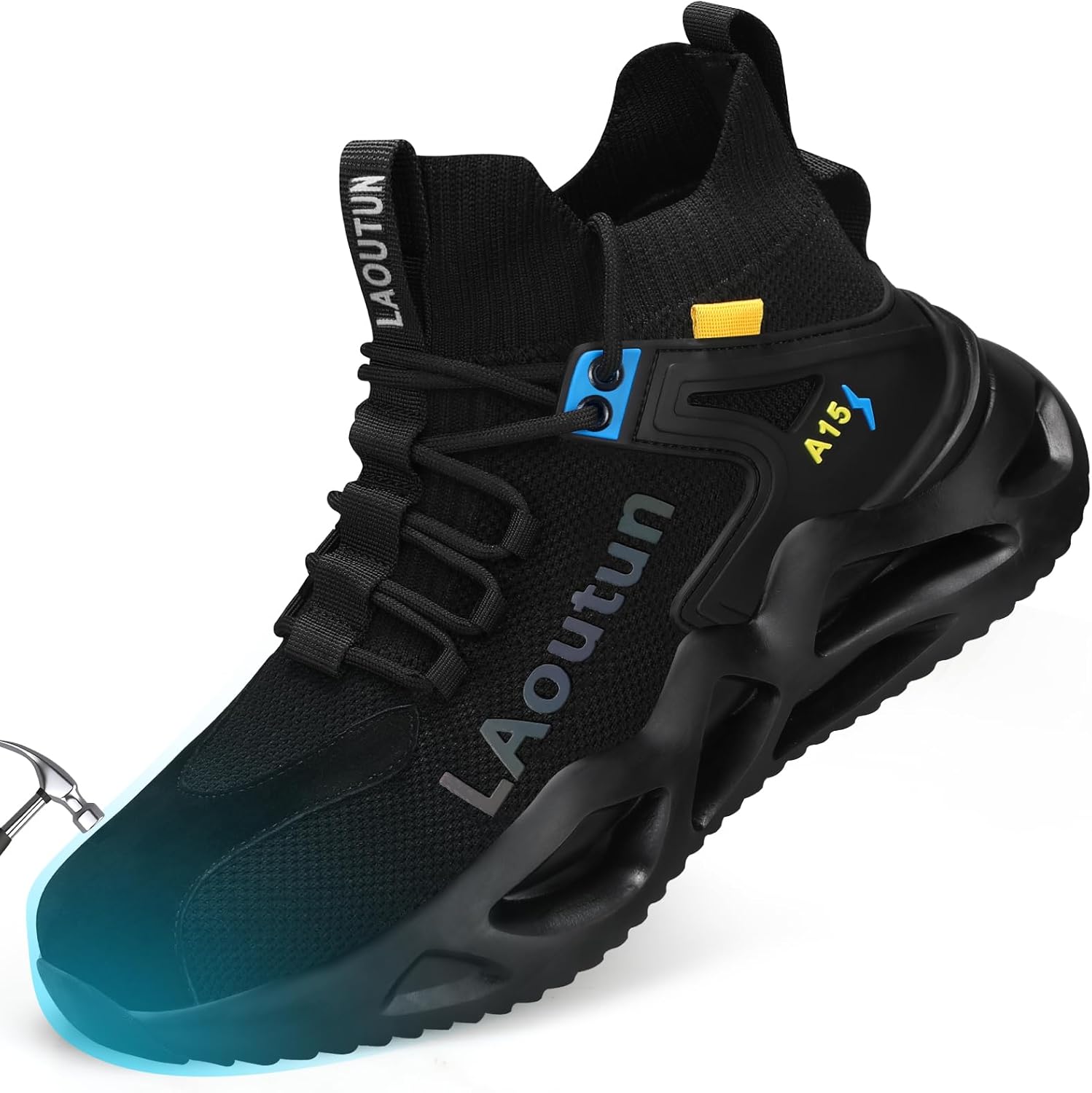 Steel Toe Shoes for Men Women Comfortable Lightweight Work Sneakers