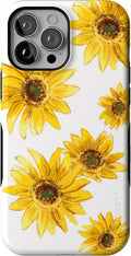 Casely iPhone 13 Pro Max Case Golden Garden - Bold 8-ft Protection