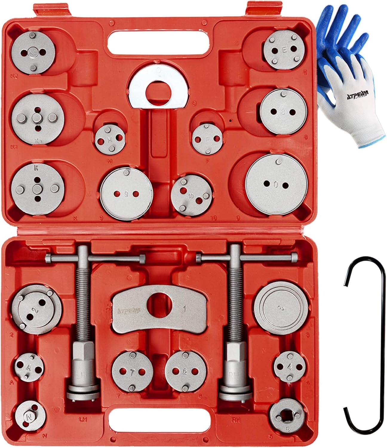 Universal Caliper Compression Kit - 25PCS