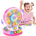 Musical Spin & Sing Alphabet Zoo for Toddlers 1-3 - Lights & Sounds