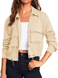 Onedreamer Women's Military Safari Cropped Jacket Review