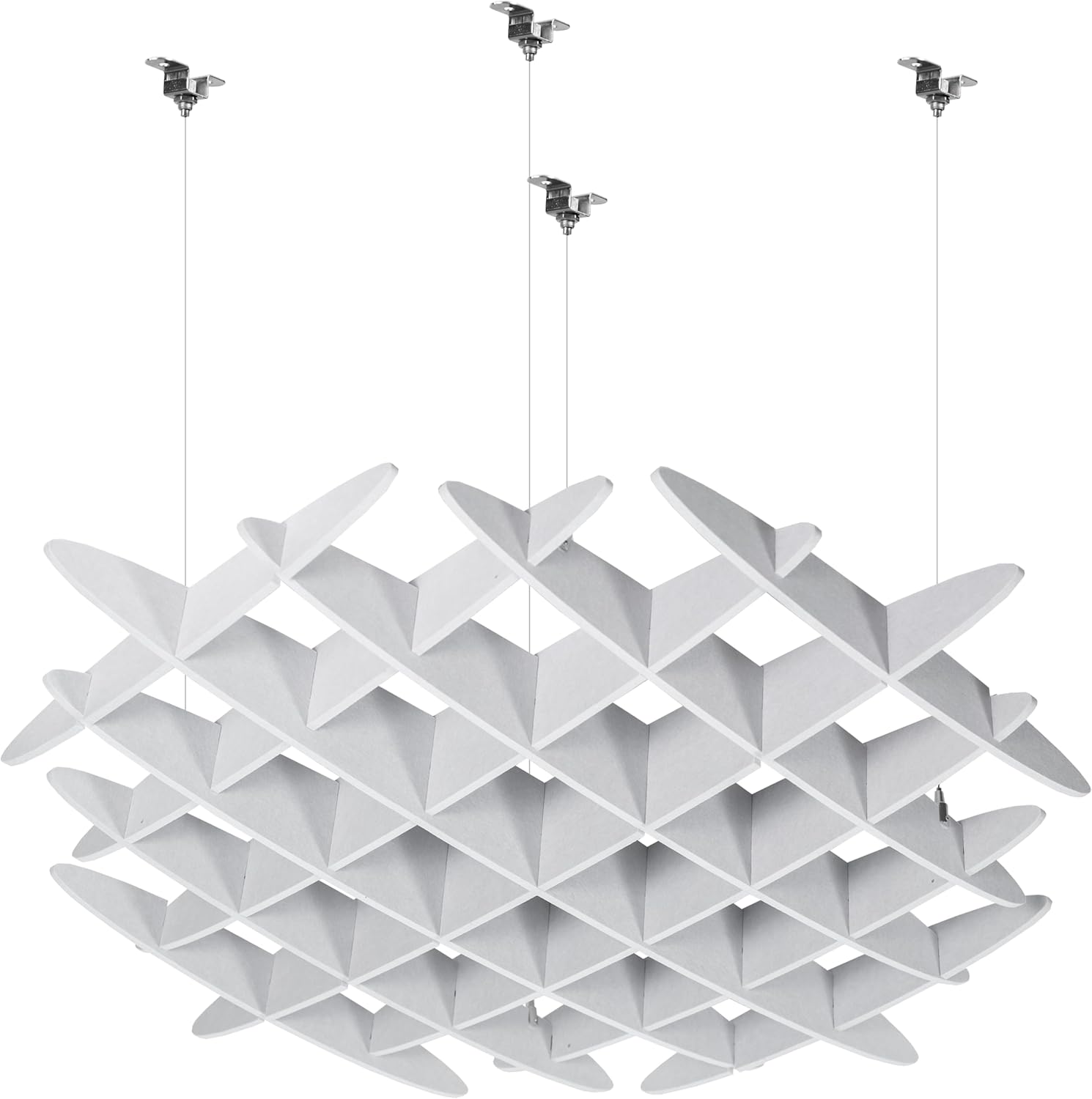 VIVO Acoustic Ceiling Waffle Panel for Modern Noise Reduction