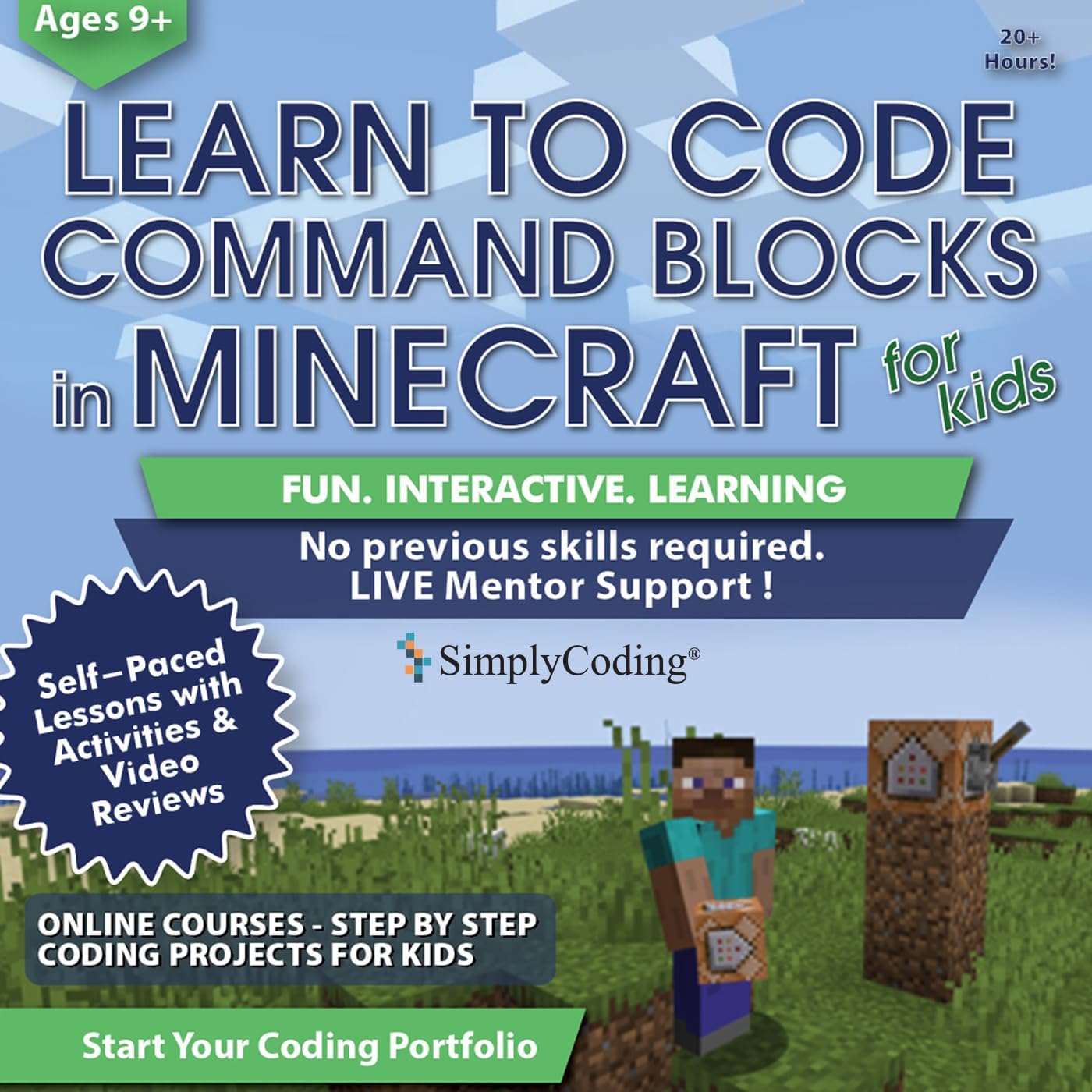 Coding for Kids: Learn to Code Minecraft Command Blocks Fun