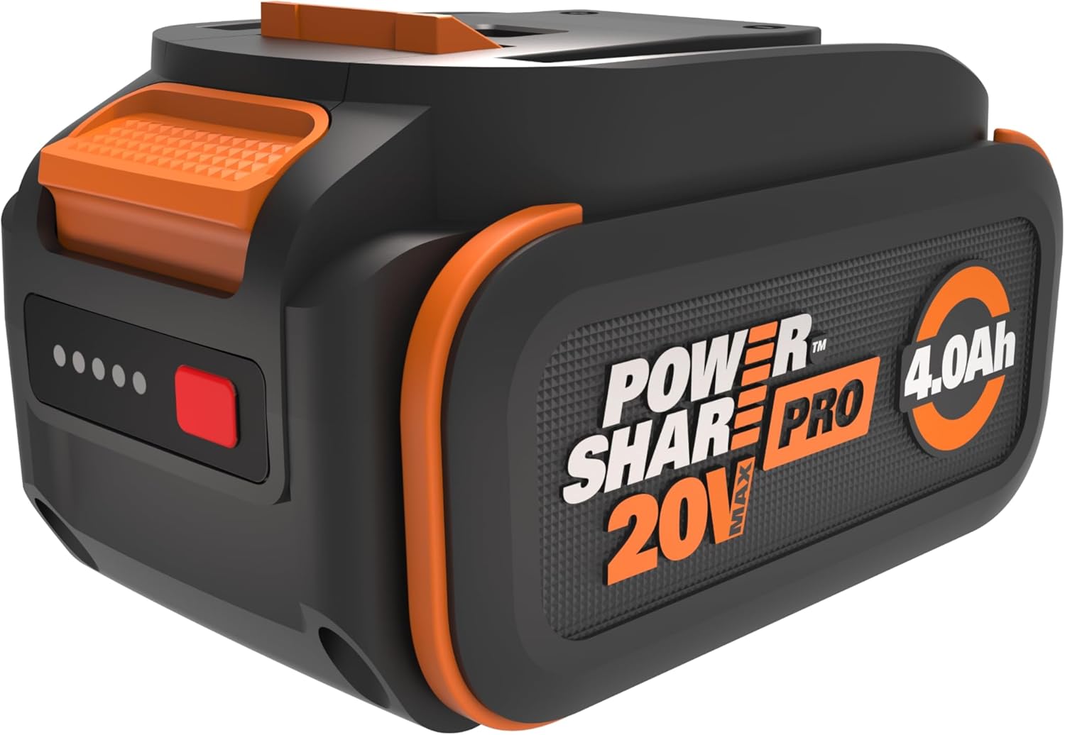 WORX 20V 4.0Ah Power Share PRO Battery for Extended Runtime