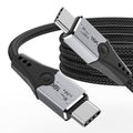 Lightning-Fast 5FT USB-C Monitor Cable - 80 Gbps Data, 16K Display, 240W Charging!