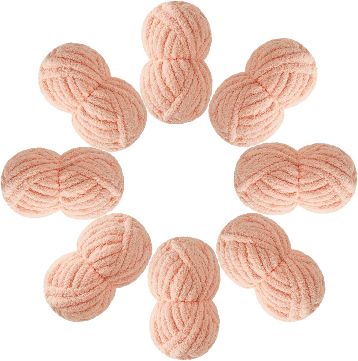 Chunky Yarn for Hand Knitting Soft Jumbo Bulky Chenille Yarn