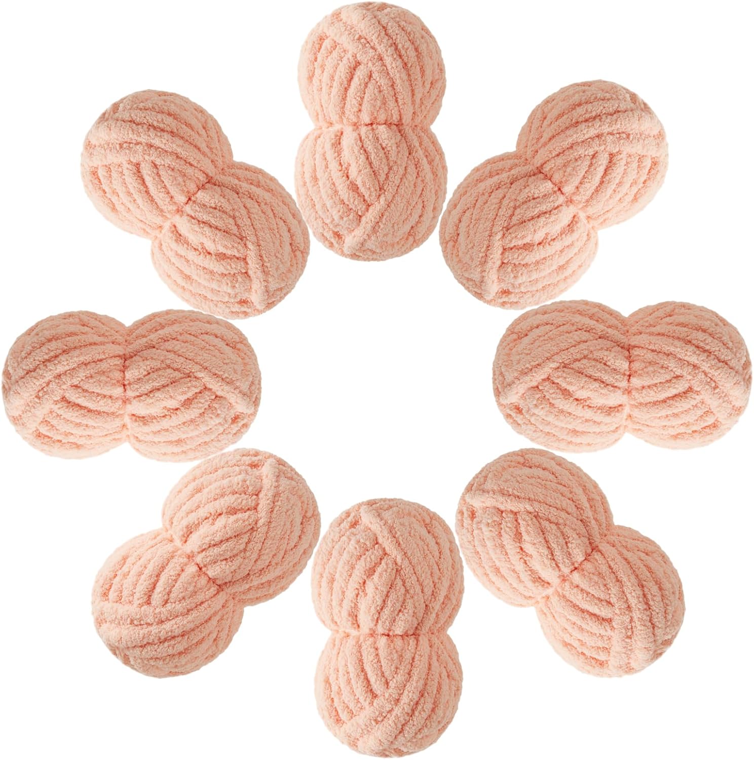 Chunky Yarn for Hand Knitting Soft Jumbo Bulky Chenille Yarn