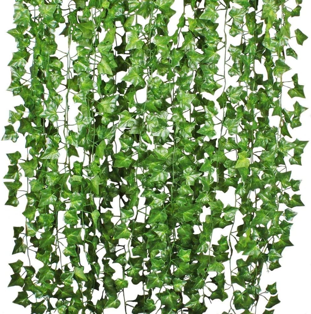 Instant Greenery Magic: DearHouse 84ft Artificial Ivy