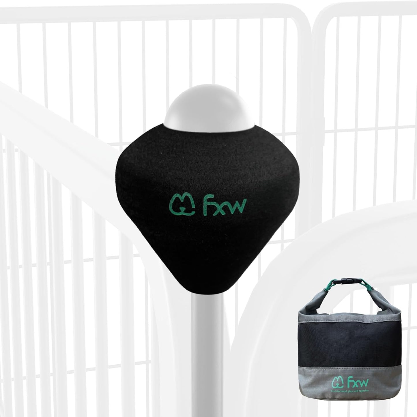 FXW RV Protector Ball for Dog Playpen - 12-Pack Scratch Resistant