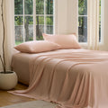 DOZ Sheet Set Twin Blush - 100% Viscose Bamboo Cooling Sheets