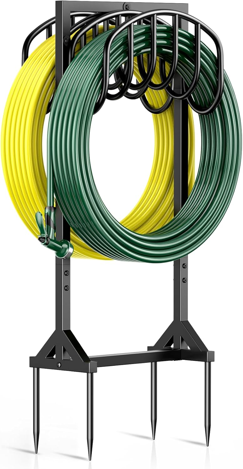 Garden Hose Holder Freestanding for 150ft Hose Storage Rack