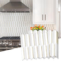 Peel and Stick Backsplash Tile - Dolomite Gray Marble Look (10 Sheets)