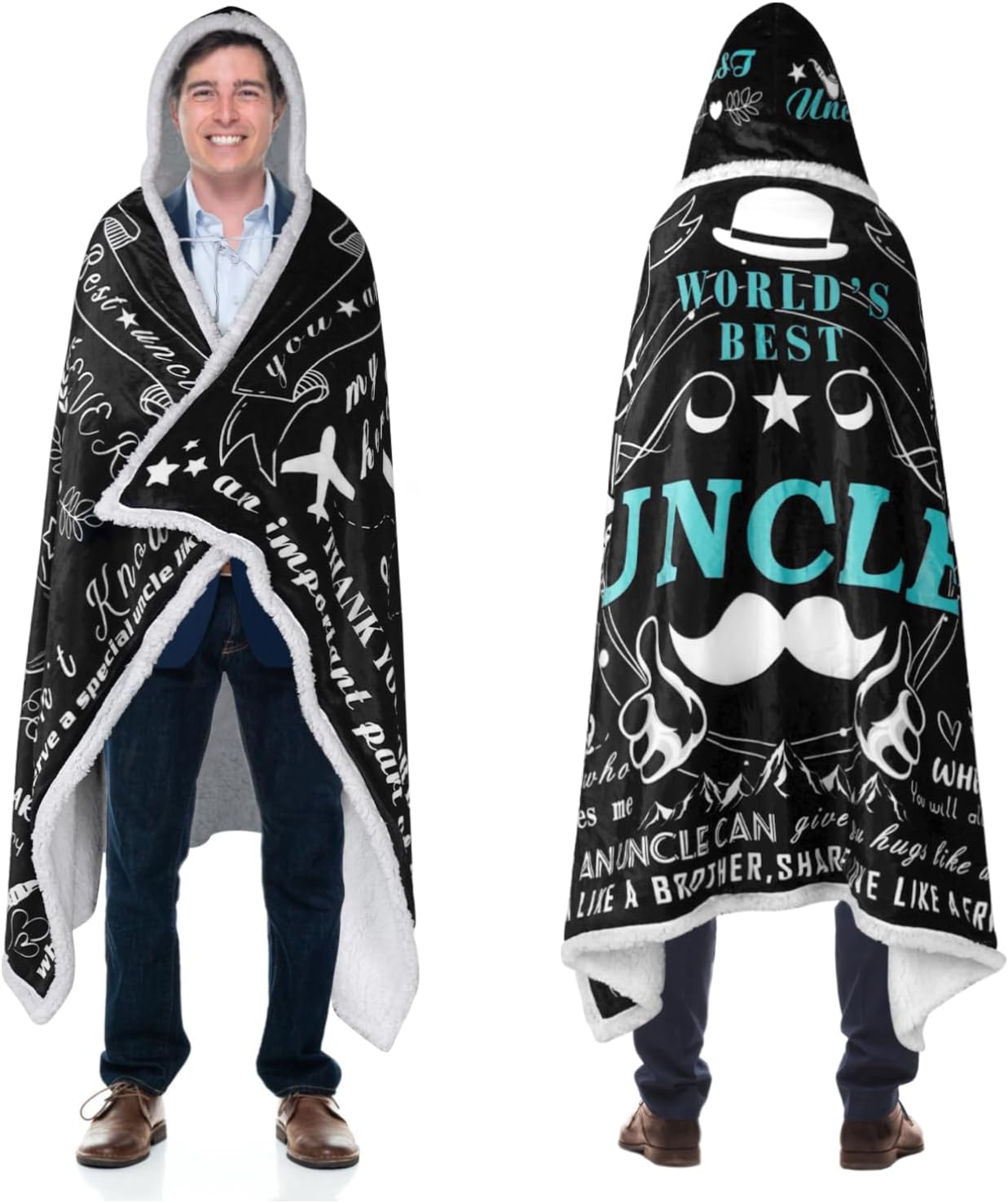 Touchbetter Wearable Blanket: Cozy Uncle Gift
