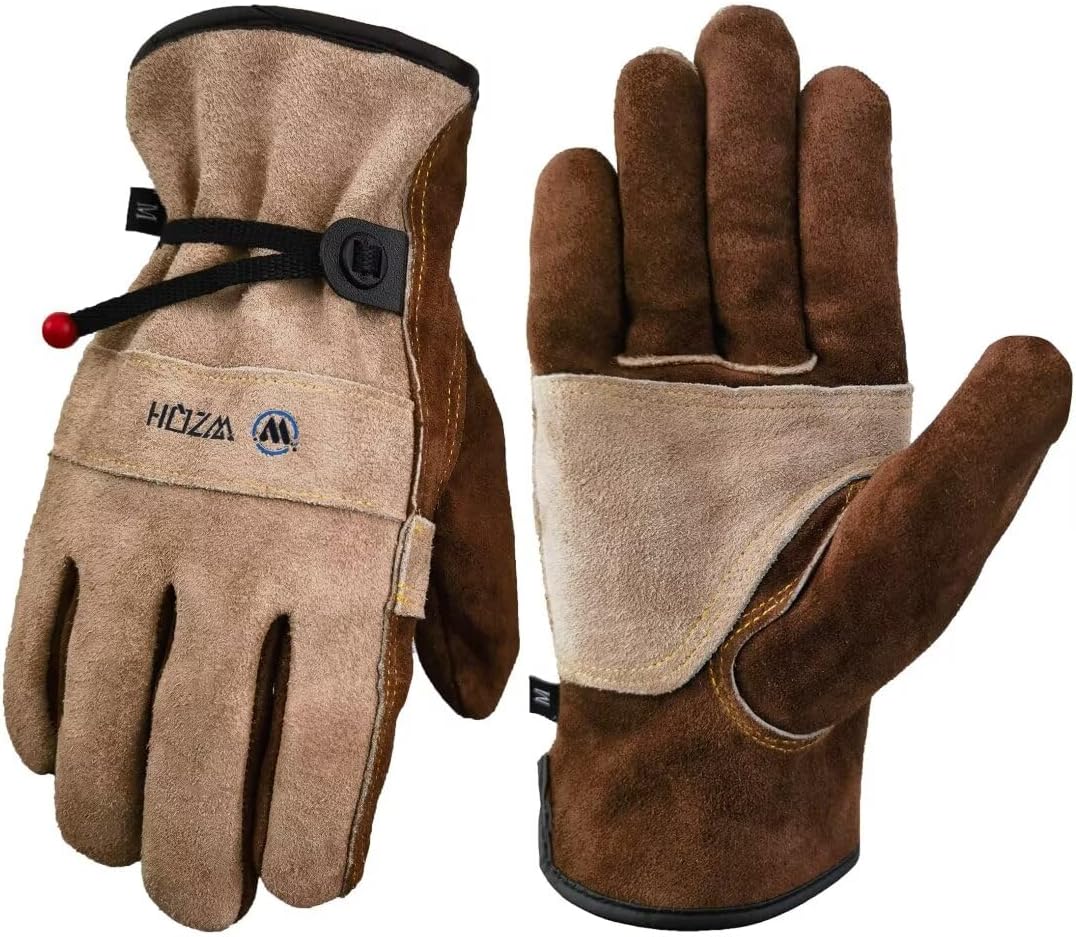 Durable Leather Work Gloves for Firm Grip