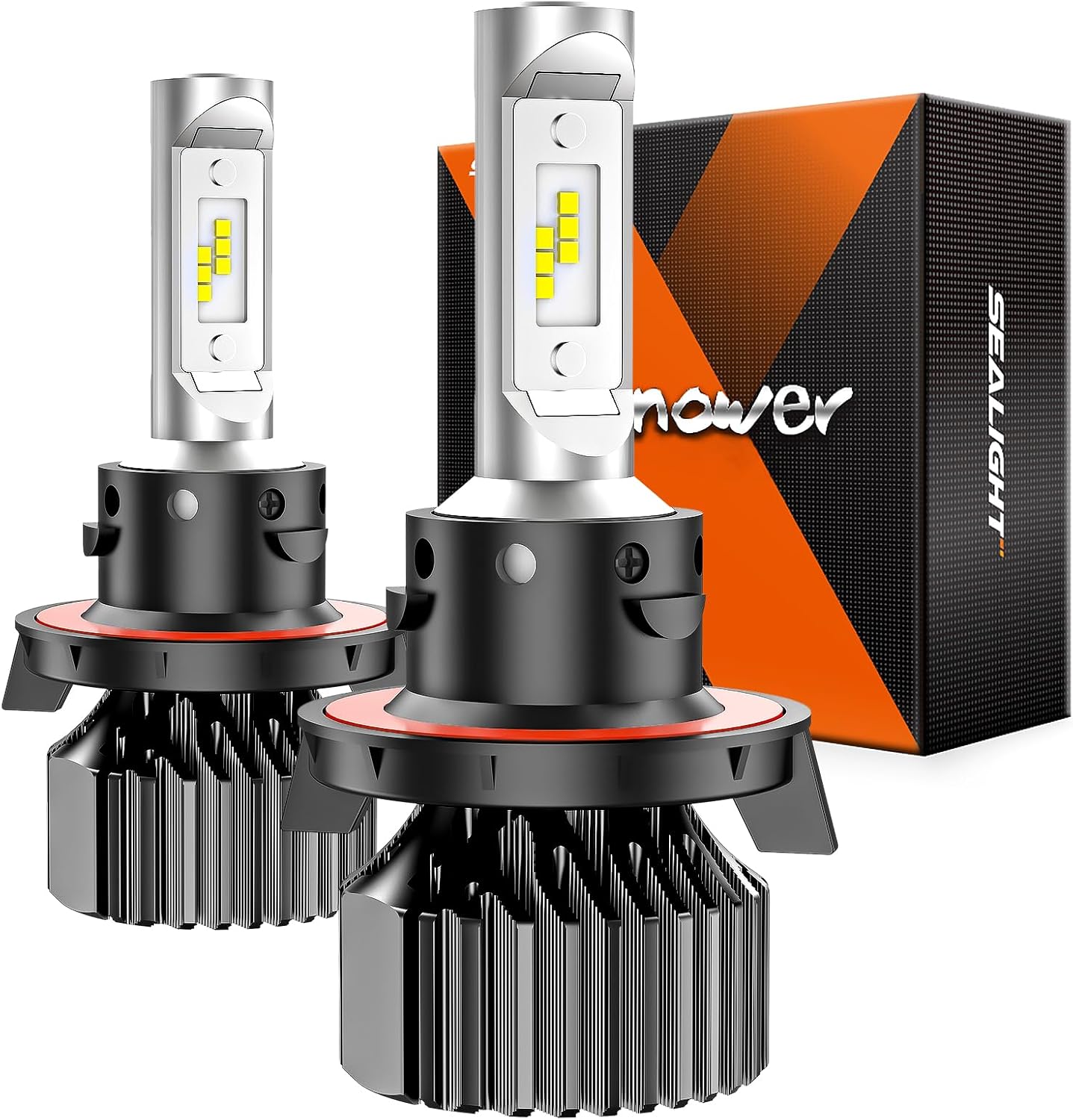 SEALIGHT H13/9008 Bulbs for Superior Visibility and Easy Install