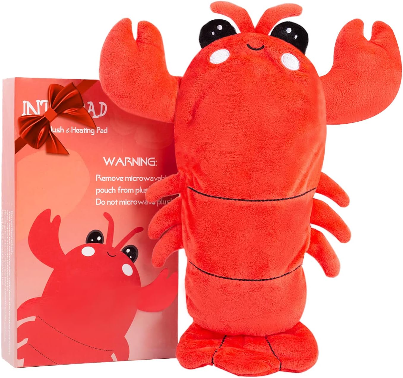 Cute Lobster Menstrual Heating Pad - Pain Relief & Comfort