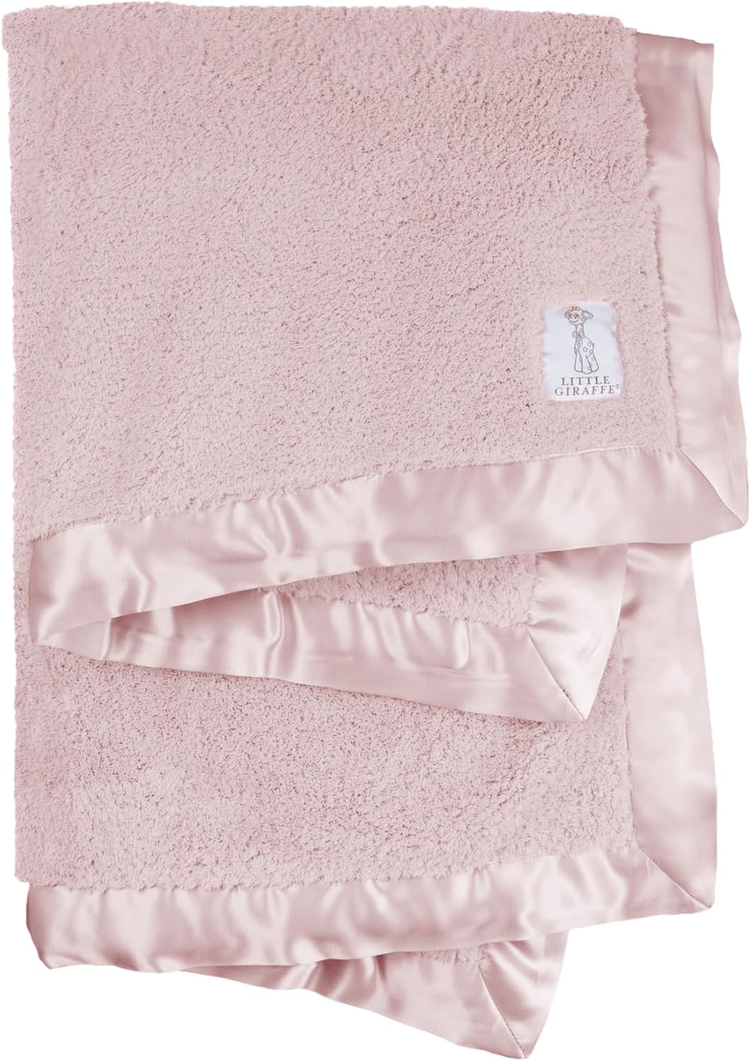Dusty Pink Chenille Baby Throw for Cozy Comfort and Style