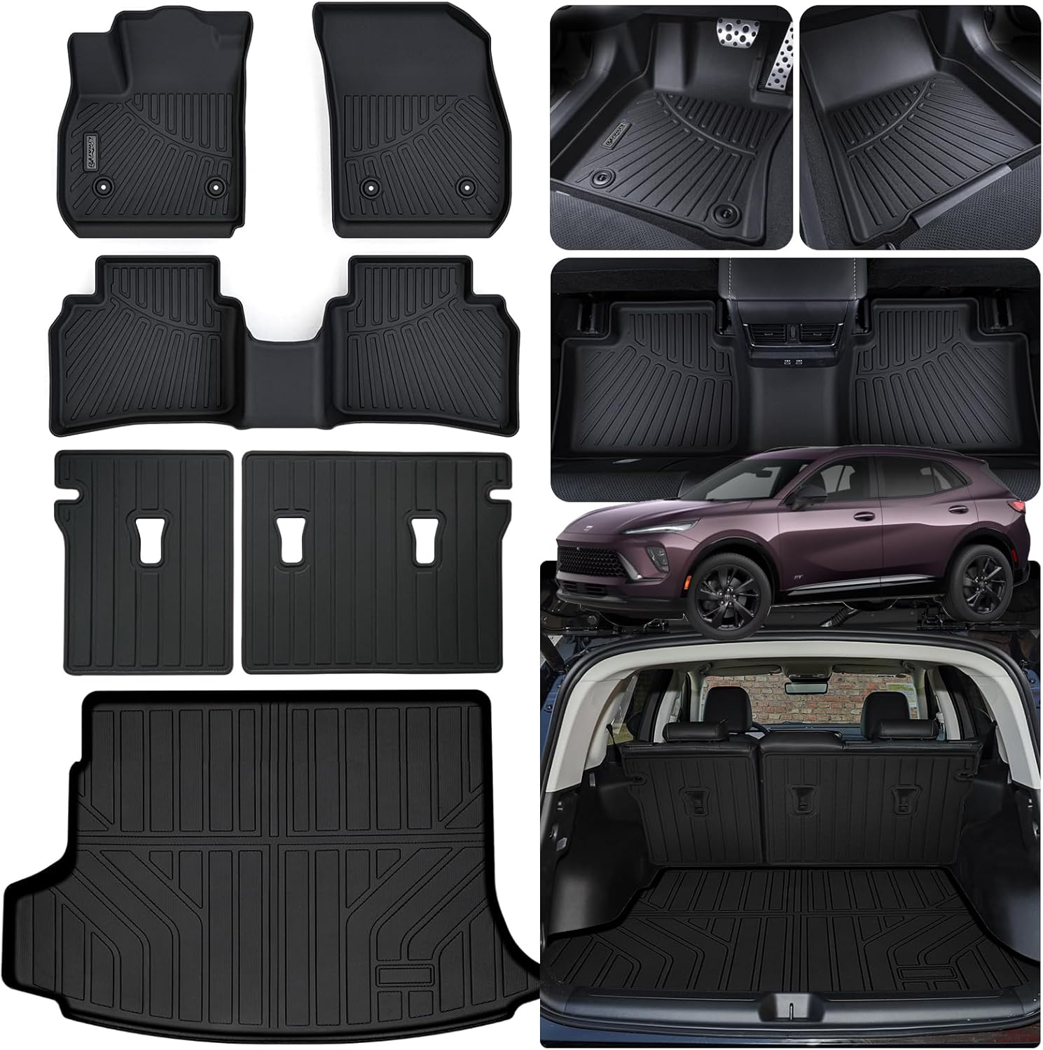 Custom Fit Floor Liners & Cargo Liners for Buick Envision 2021-2025