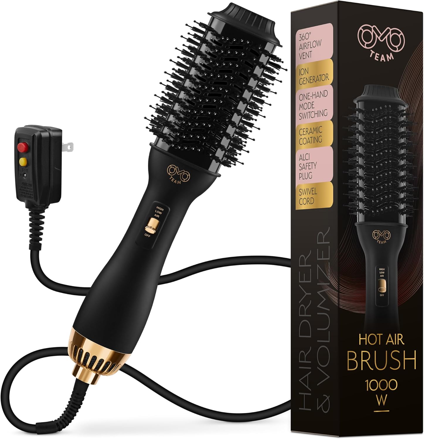 Black Gold Blowout Brush by OMOteam