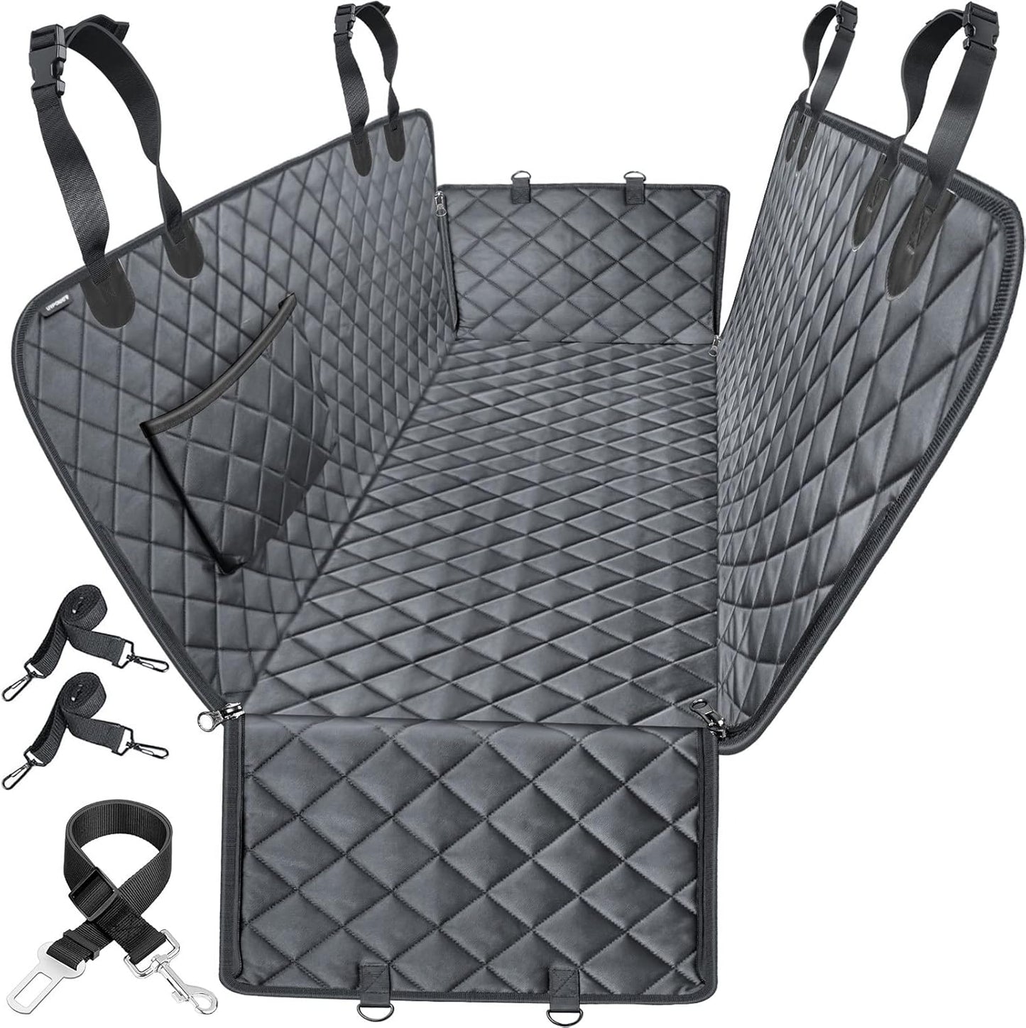 URPOWER Dog Car Seat Cover 100% Waterproof Hammock for Pets
