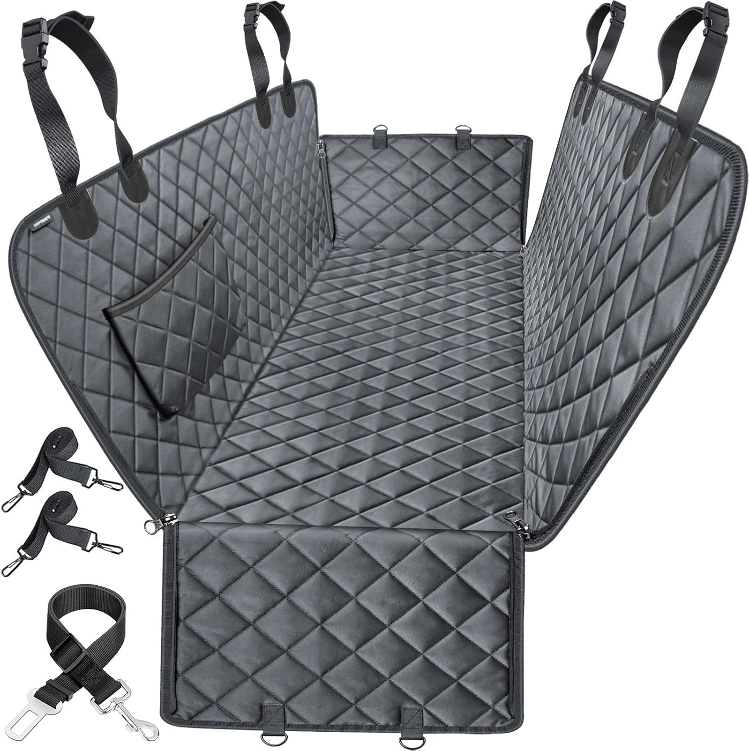 URPOWER Dog Car Seat Cover 100% Waterproof Hammock for Pets