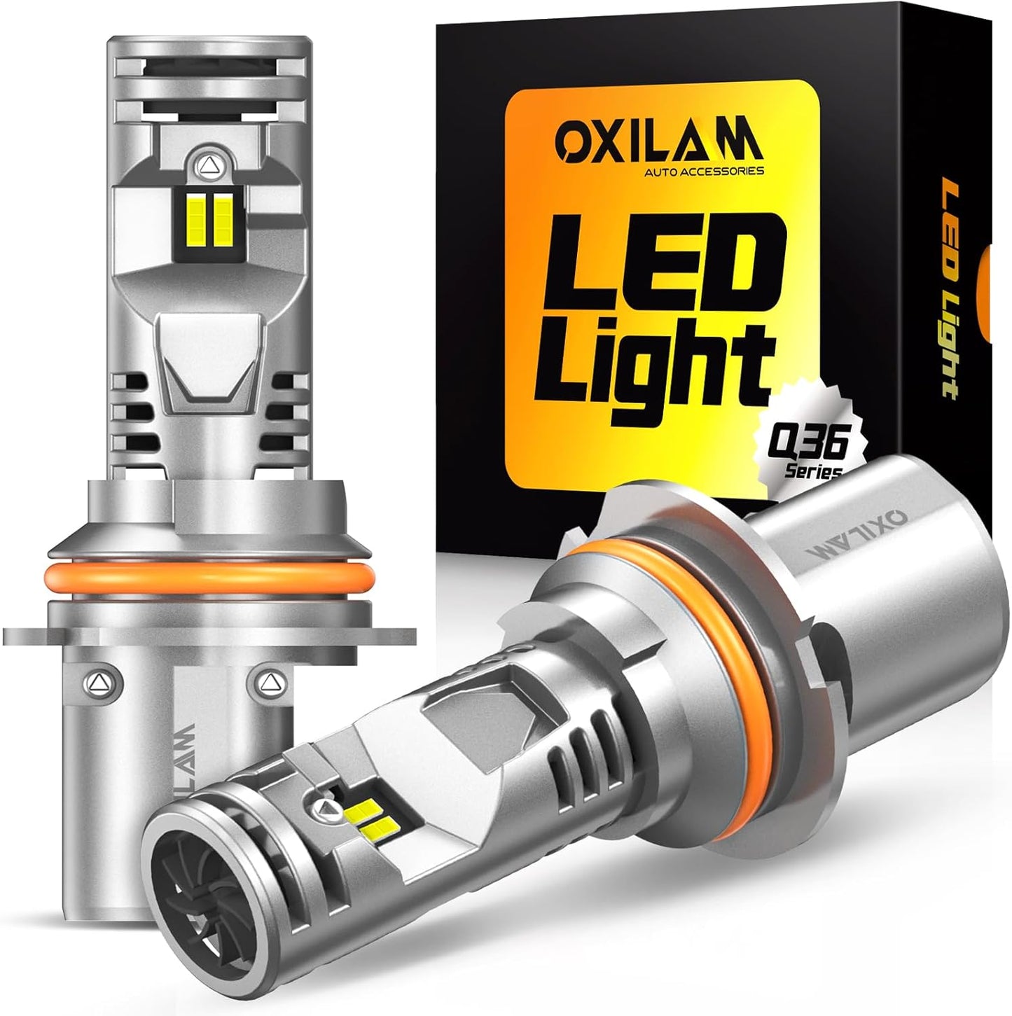 OXILAM 9007 LED Bulb: 900% Brighter, Quick Install, 20 Years Lifespan