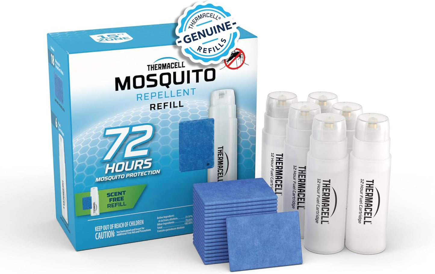 Thermacell Mosquito Repellent Refills for Effective Protection