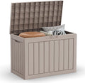 DRATO 45 Gallon Deck Box Outdoor Storage - Waterproof, Durable